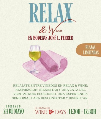 Relax & Wine en Bodegas José L. Ferrer en Balears, Illes
