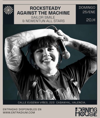 Rocksteady Against The Machine: Sailor Smile & Newentun All Stars en Valencia/València