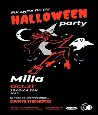 HALLOWEEN EN FULANITA DE TAL en Madrid