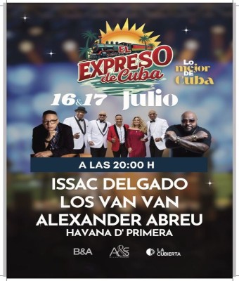 EL EXPRESO DE CUBA VIERNES 17 en Madrid