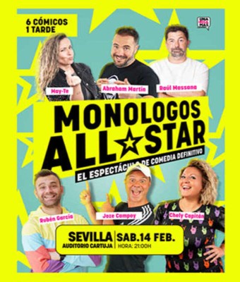 Monólogos All Star en Sevilla