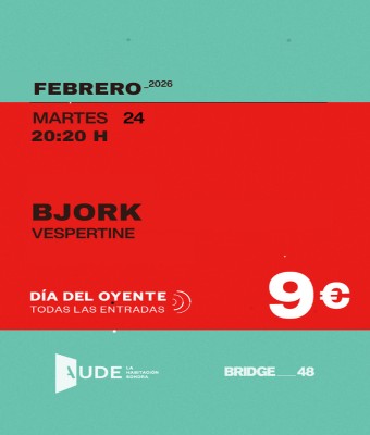 BJORK · VESPERTINE: SESIÓN DE ESCUCHA en Barcelona