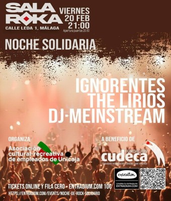 Noche de Rock Solidario  en Málaga