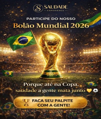 Saudade Experience Bolão Mundial 2026 en Madrid