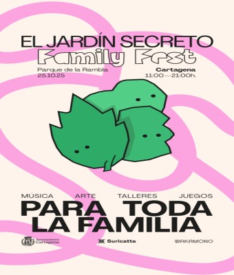 El Jardín Secreto Family Fest: música, arte, talleres y juegos para toda la familia en Murcia