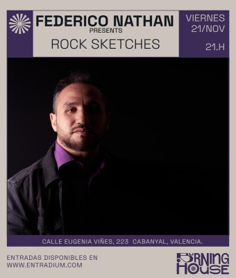 Federico Nathan presents   “Rock Sketches” en Valencia/València