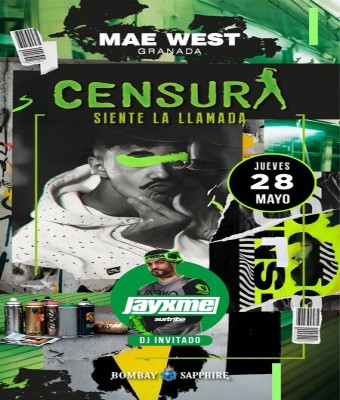 Discoteca Mae West Granada - Juernes 28 Mayo de Censura