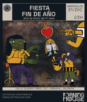 FIESTA FIN DE AÑO BURNING en Valencia/València