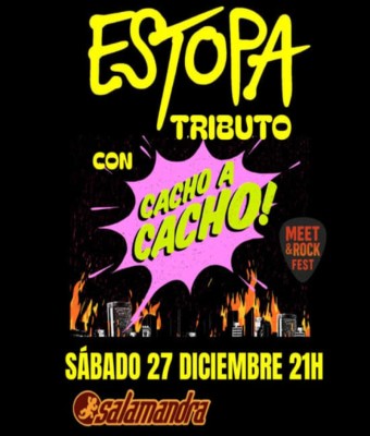 Tributo a Estopa con CACHO A CACHO en Barcelona