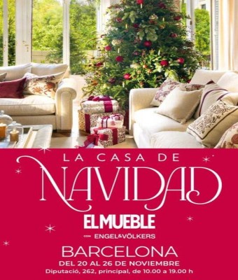 La Casa de Navidad de El Mueble en Barcelona