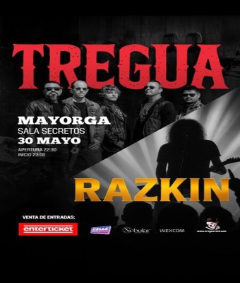 TREGUA y RAZKIN en Mayorga en Valladolid