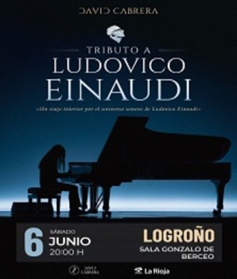 Tributo a Ludovico Einaudi en LOGROÑO, LA RIOJA