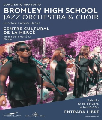 Concierto de Jazz Gratuito  BROMLEY H.S. JAZZ ORCHESTRA & SINGERS  Girona