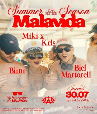 MALAVIDA 30/07 CAFÉ MILANO en Balears, Illes