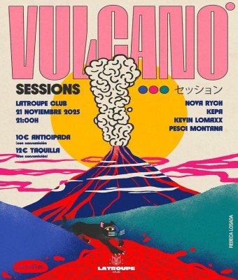Vulcano Sessions presenta a Kepa, Nova Rych, Kevin Lomax y Pesci Montana en Madrid