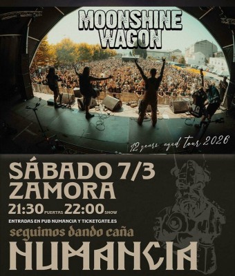 Moonshine Wagon en Zamora