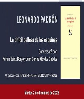 «La difícil belleza de las esquinas», de Leonardo Padrón en Madrid