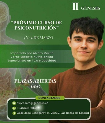 CURSO DE PSICONUTRICIÓN en Madrid