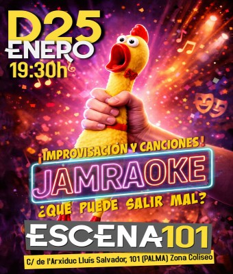 JAMRAOKE: JAM de IMPRO + KARAOKE en Balears, Illes