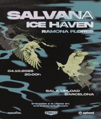 Salvana (presentación álbum debut) / Ice Haven / Ramona Flores en Barcelona