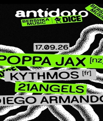 Antidoto Club x Bershka Music: Poppa Jax + Kythmos en Madrid