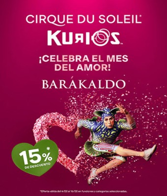 Cirque Du Soleil - Kurios - SAN VALENTÍN en Bizkaia