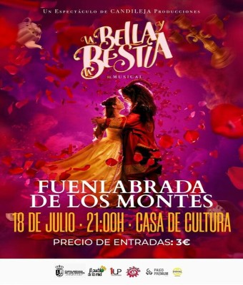 LA BELLA Y LA BESTIA, EL MUSICAL en Badajoz