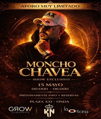 Moncho Chavea Onda en Castellón/Castelló