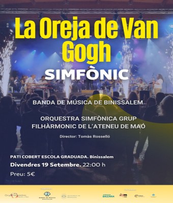 La Oreja de Van Gogh Simfònic en Balears, Illes