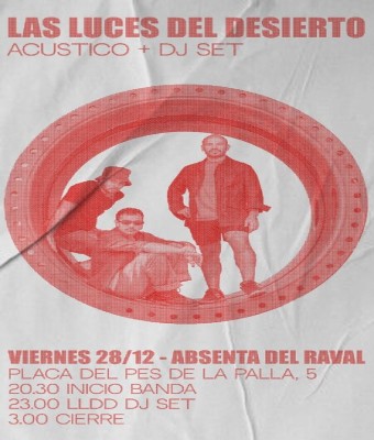 Las Luces Del Desierto Acustic live  en Barcelona