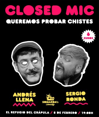 CLOSED MIC (Queremos probar chistes) en Zaragoza