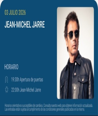 Jean-Michel Jarre - Noches del Botánico 2026 en Madrid