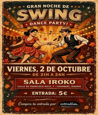 Noche de Swing 2 de Octubre en Madrid