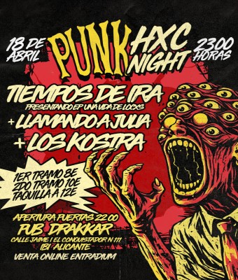 PUNK HXC NIGHT en Alicante/Alacant