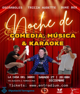 Noche de Comedia, Música y Karaoke en Tarragona