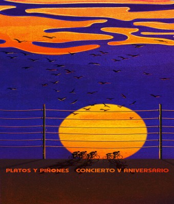 Concierto V Aniversario Platos y Piñones Sala Silikona en Madrid