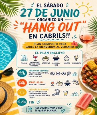 Fiesta del verano el  27 de Junio 2026  en Barcelona