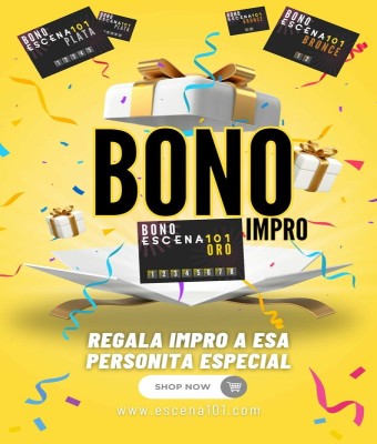 Bonos de Escena 101: Impro para regalar en Balears, Illes