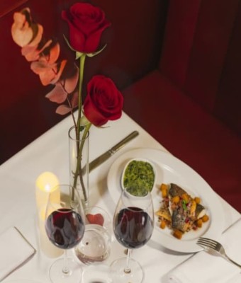 Cena de San Valentín con música en directo en Cafè Pablo en Barcelona