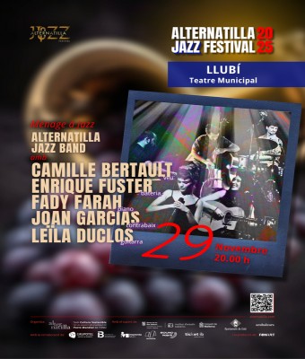 Alternatilla Jazz Fest 25 - Ménage à Jazz V2 - Camille Bertault, Enrique Fuster, Fady Farah, Joan Garcias & Leïla Duclos - Llubí en Balears, Illes