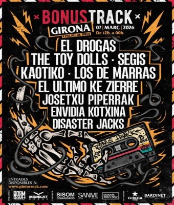 Autobuses Pintor Rock "Bonus Track Girona" 2026