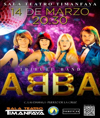 ABBA - Tribute Show, en la Sala Timanfaya en Santa Cruz de Tenerife