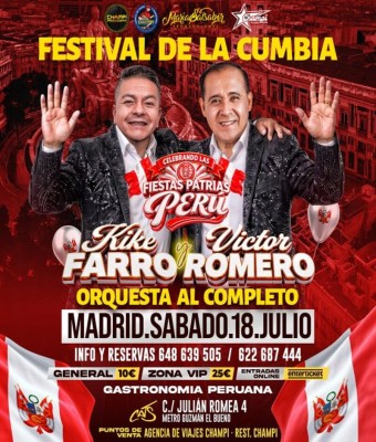 Kike Farro y Víctor Romero en Madrid