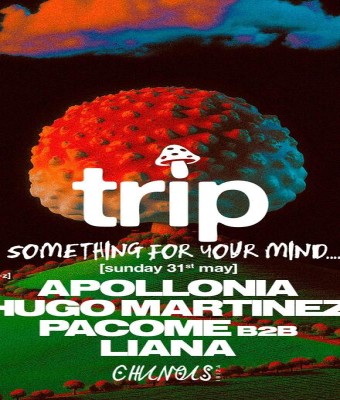 Trip: Apollonia, Hugo Martinez, Pacome b2b Liana en Ibiza