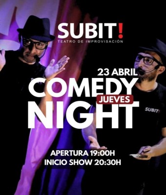 Comedy Night - SUBIT! Humor improvisado en Valencia