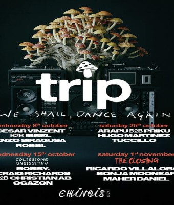 Trip Closing: Ricardo Villalobos, Sonja Moonear, Maher Daniel en Ibiza