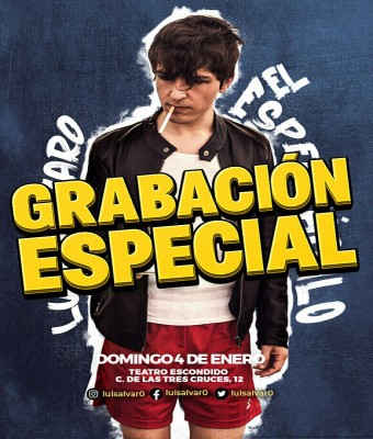 Luis Álvaro: El Espectáculo (nuevo pase) en Madrid
