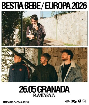 CONCIERTO BESTIA BEBÉ - GRANADA - SALA PLANTA BAJA - MARTES 26 DE MAYO