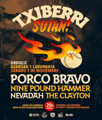 Txiberri sutan Jaialdia en Bizkaia