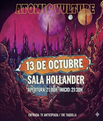 ATOMIC VULTURE en Sevilla